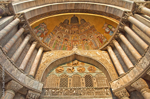 Detail of the St Mark's Bas...