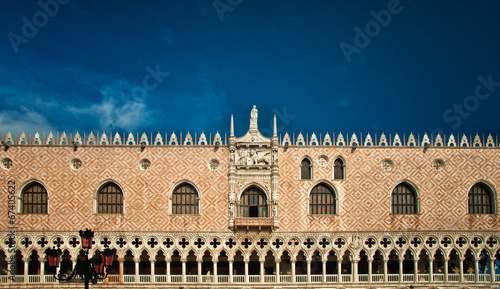 Obraz na plátne Doge's Palace on San Marco square in Venice, Italy