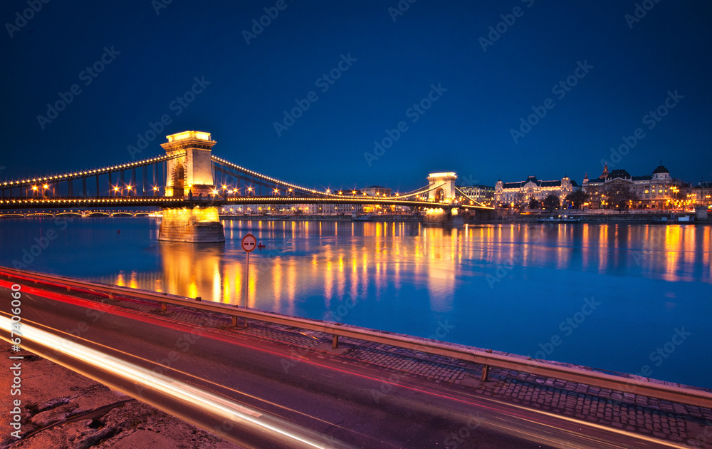 Fototapeta premium Budapest at night