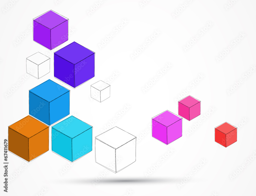 abstract retro digital computer technology business background