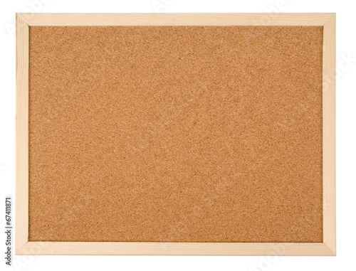 Empty corkboard background