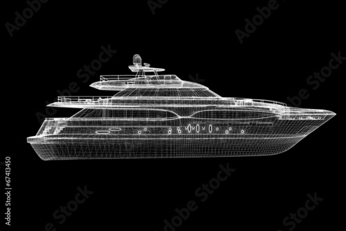 luxury motor yacht