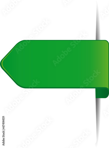 green bookmark