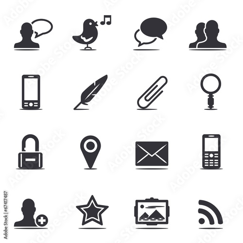 Social media icons