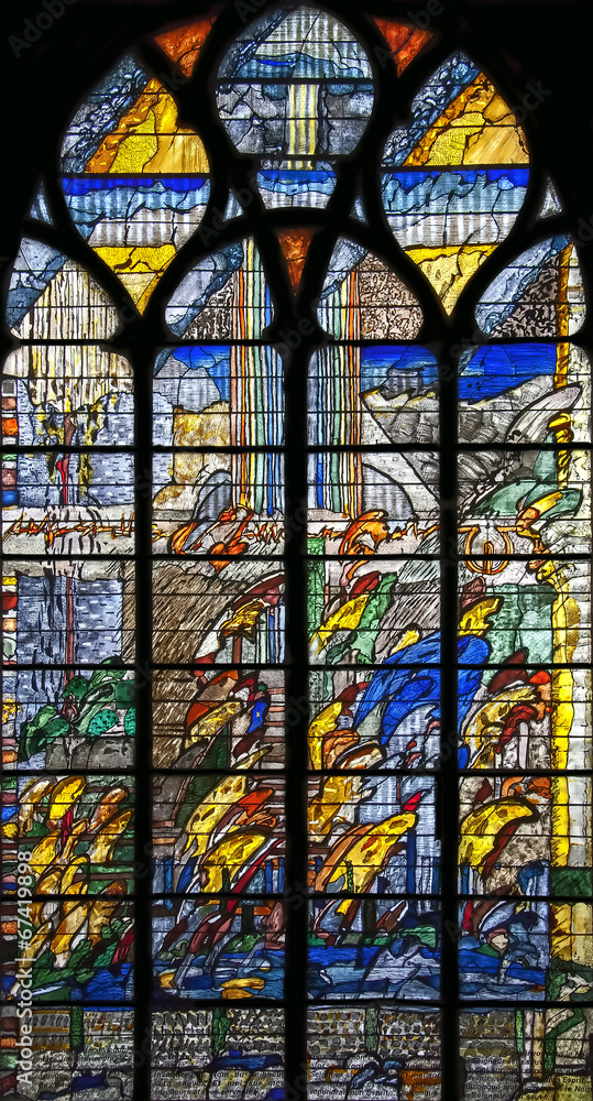 Stained-glass window Stained-glass window