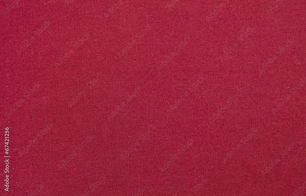 Fototapeta premium Red cloth macro view