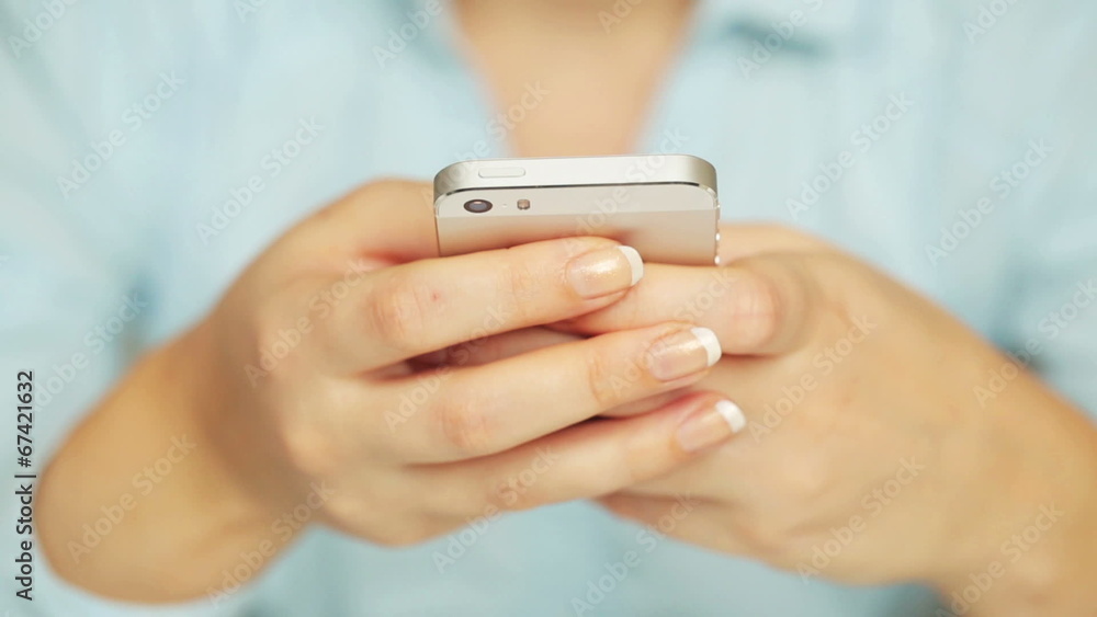 Woman using smartphone Woman using smartphone
