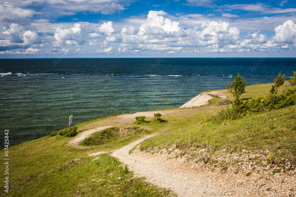 Panga Pank - highest cliff in Saaremaa,Estonia