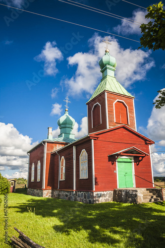 One of the oldest churches in Saaremaa island, Estonia