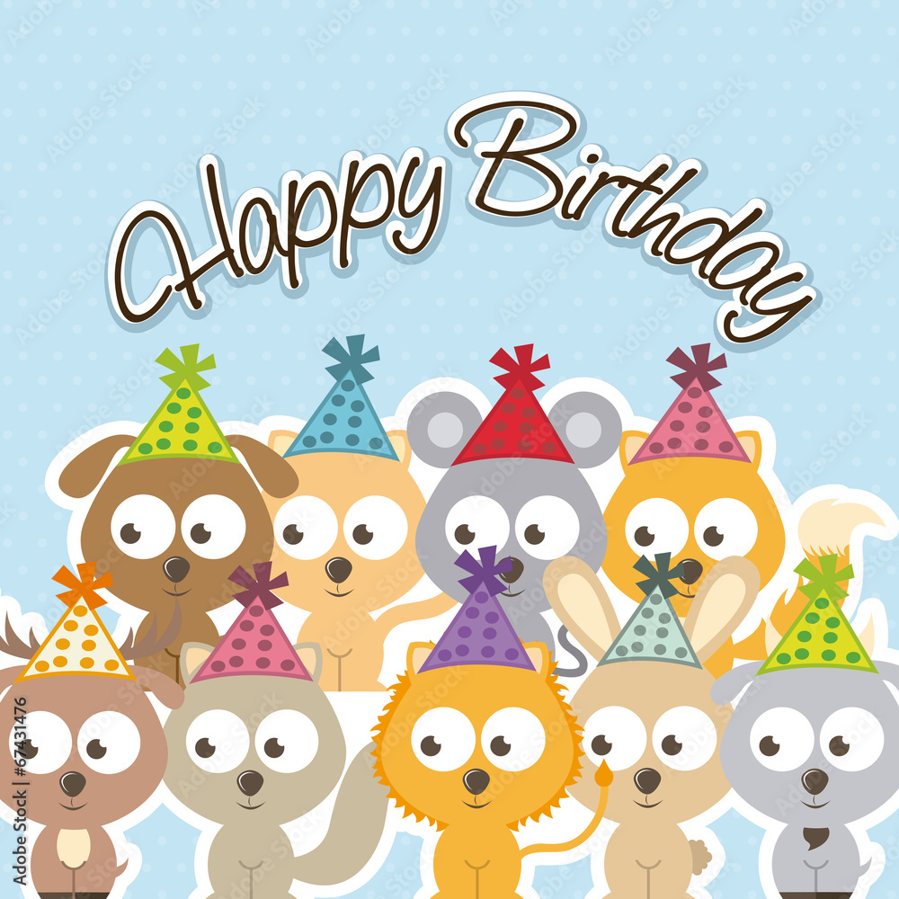 Fototapeta premium birthday design