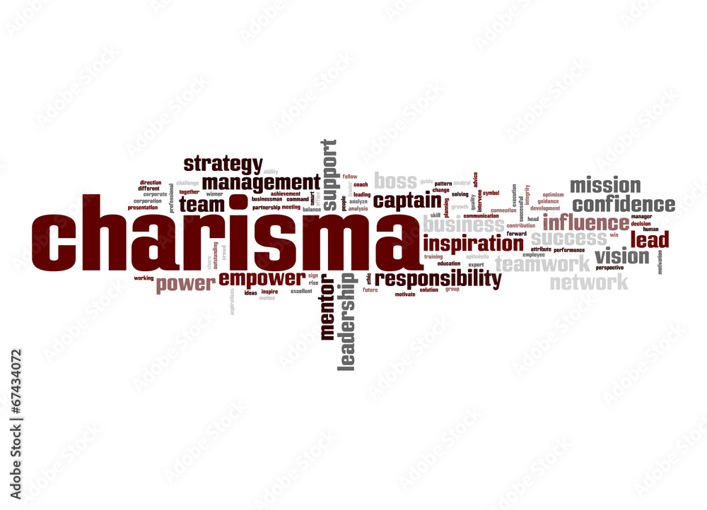 Charisma word cloud Charisma word cloud