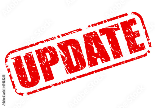 Update red stamp text