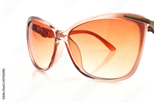 Lady's sunglasses close-up