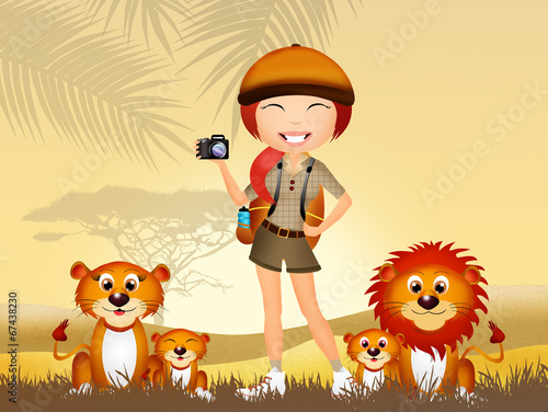 safari girl