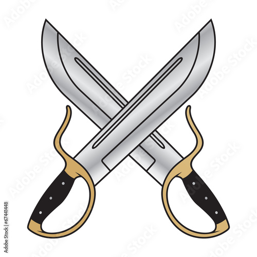 Vector wing chun butterfly swords
