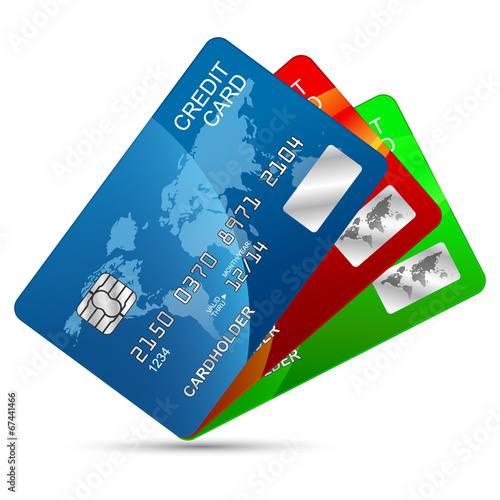 Credit cards set