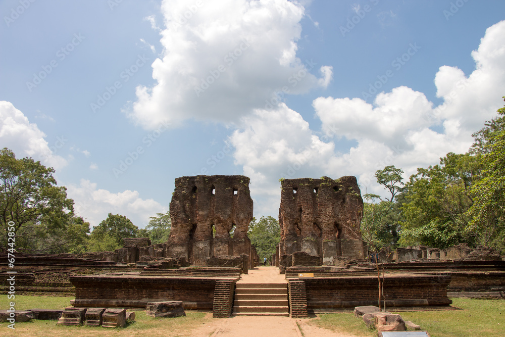 Temple ruins, Polonnaruwa, Sri Lanka
