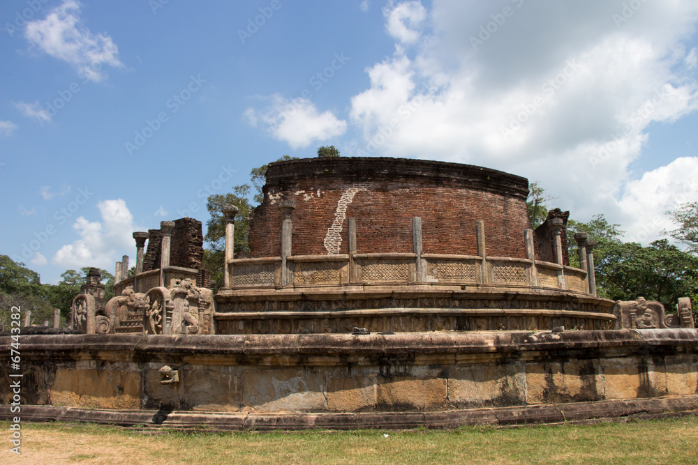 Temple ruins, Polonnaruwa, Sri Lanka