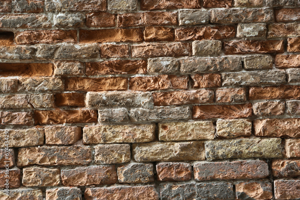 Naklejka premium Old brick wall