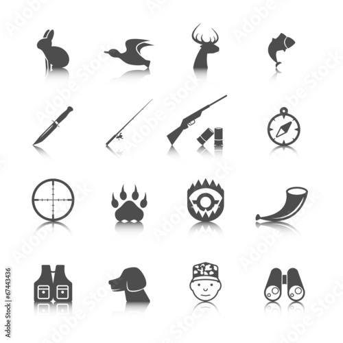 Set of Hunting Icons