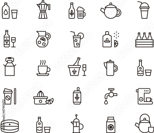 Drinks & Beverages icons