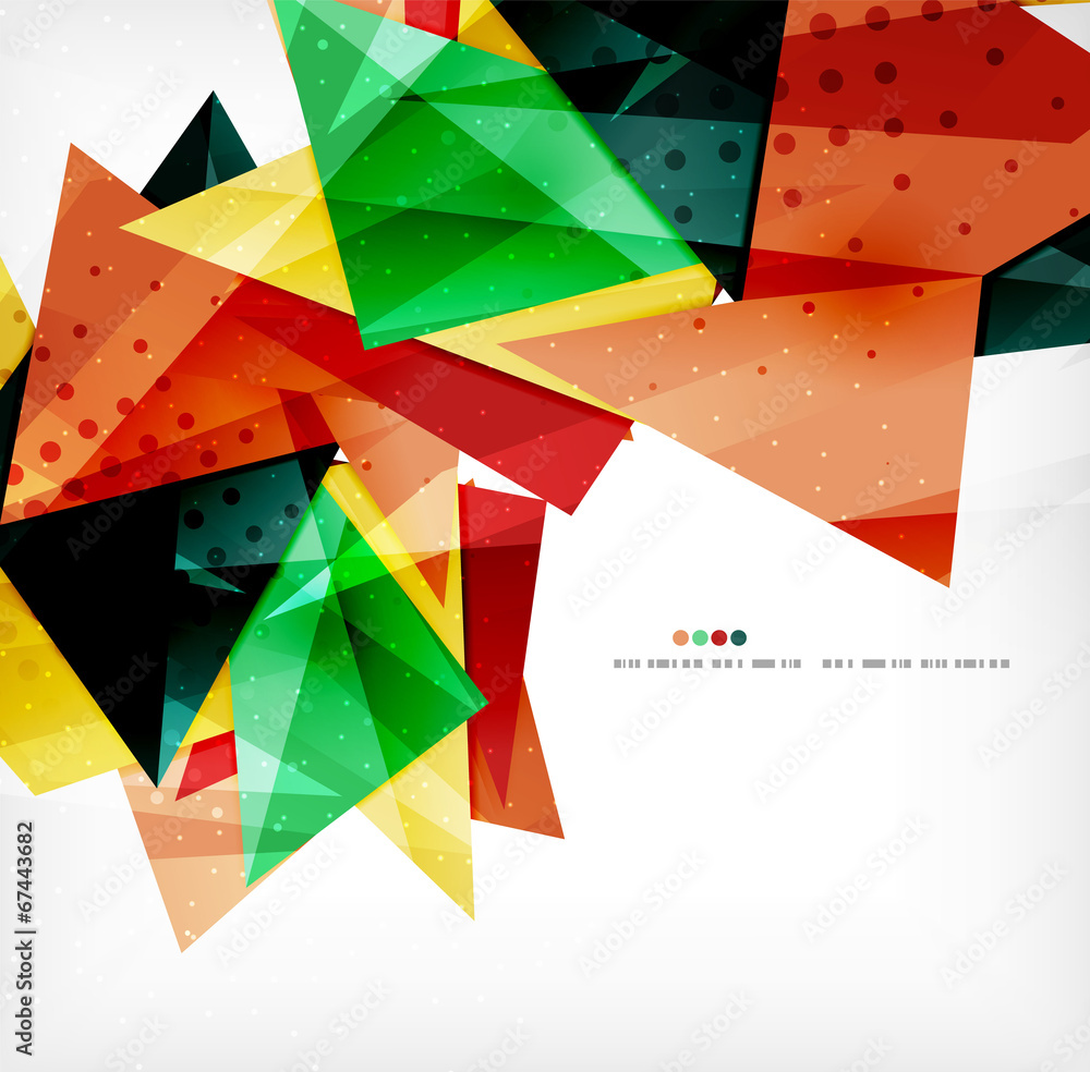 Modern 3d glossy overlapping triangles Modern 3d glossy overlapping triangles