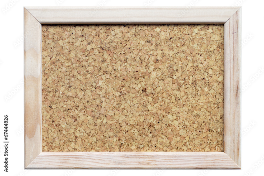 Fototapeta premium corkboard in frame