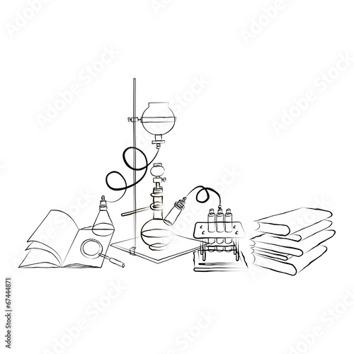 Doodle Chemical Laboratory