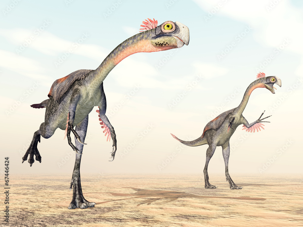 Fototapeta premium Dinosaur Gigantoraptor