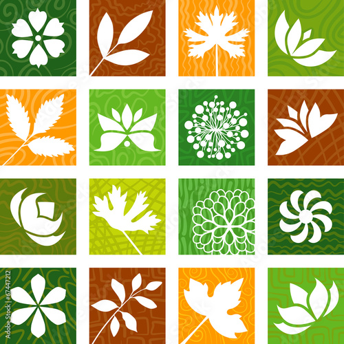 Leafy icons