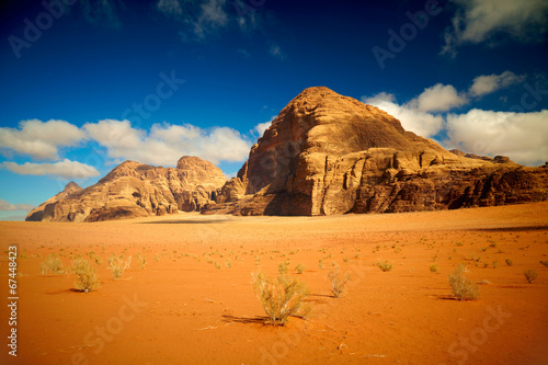 Wadi Rum desert, Jordan photo