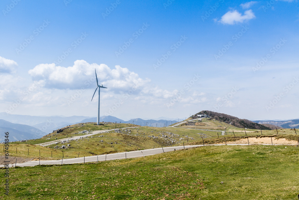 Fototapeta premium 四国カルストの風景
