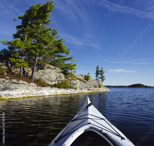 Kayak on Charleston Lake