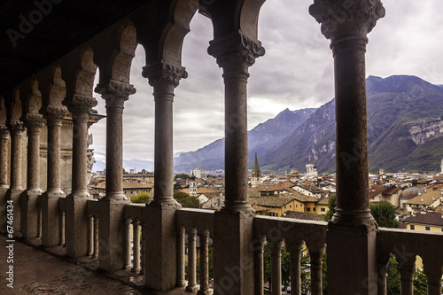 Trento from a special window photo