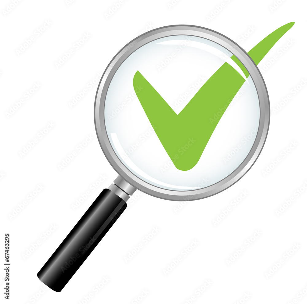 Magnified Check Mark Magnified Check Mark