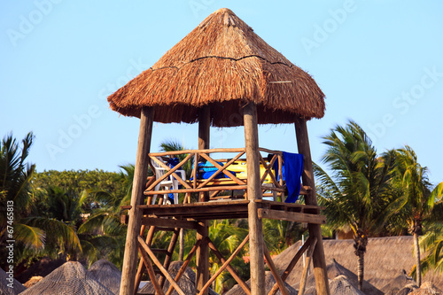 Lifeguard hut