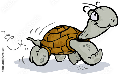 Running Tortoise.