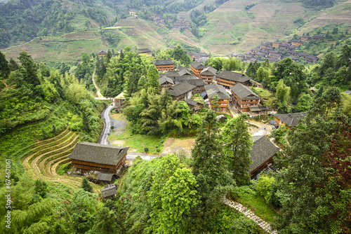 Village in Guilin, China photo