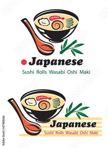Japanese cuisine for restaurant design