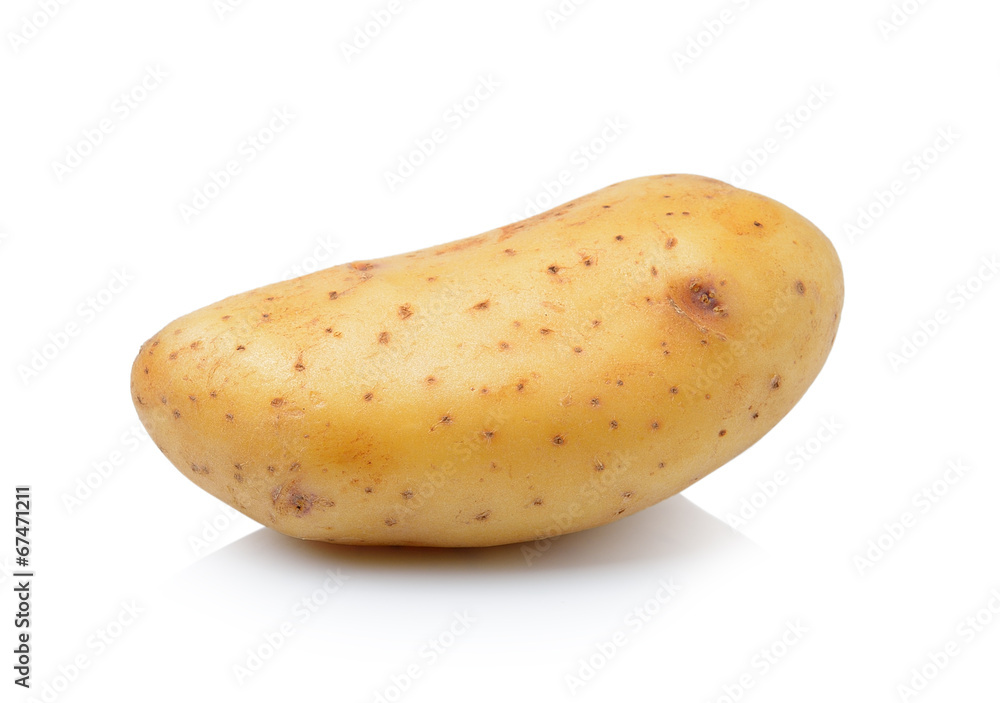 potato isolated on white background potato isolated on white background