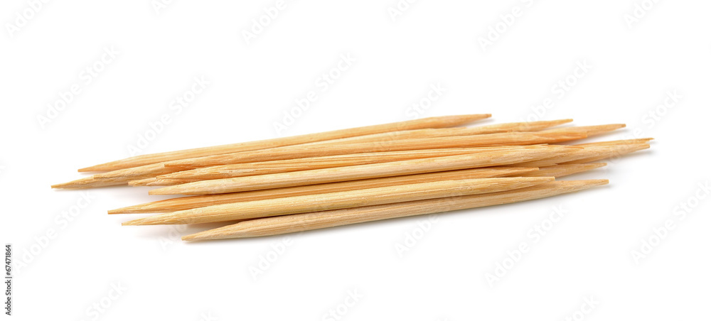 toothpick isolated on white background toothpick isolated on white background