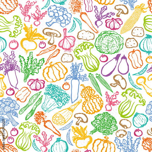 野菜　マルシェ　背景
