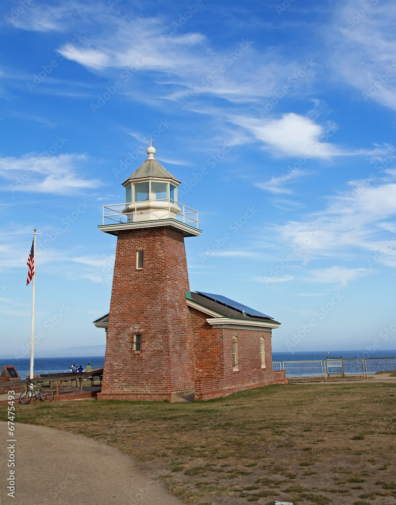 Mark Abbott Memorial Lighthouse in Santa Cruz, CA