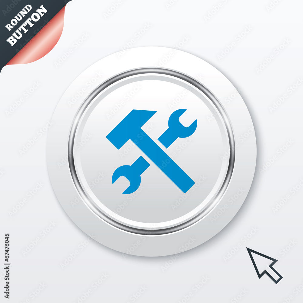 Repair tool sign icon. Service symbol. Repair tool sign icon. Service symbol.