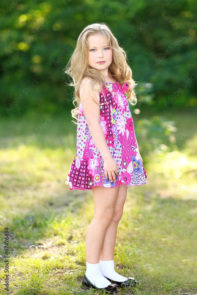 portrait of a beautiful fashion little girl portrait of a beautiful fashion little girl