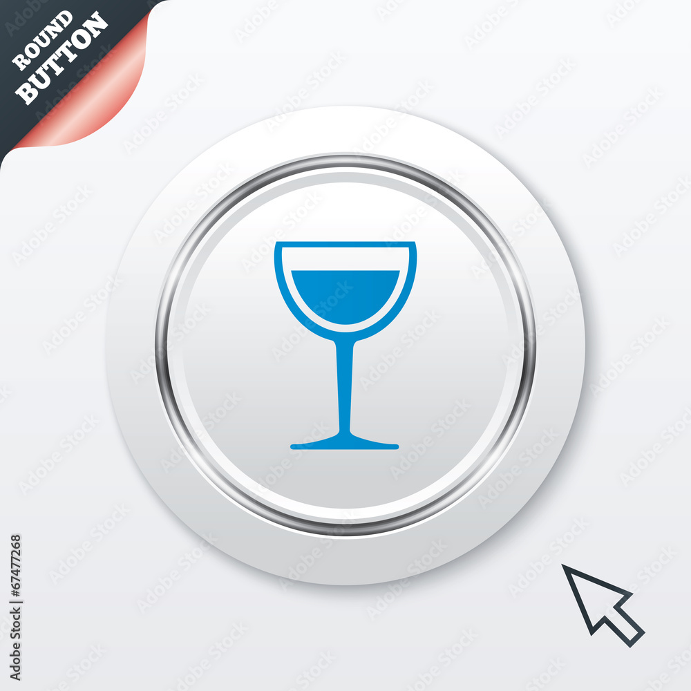 Wine glass sign icon. Alcohol drink symbol. Wine glass sign icon. Alcohol drink symbol.