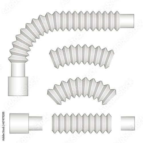 vector plumbing corrugated flexible tubes