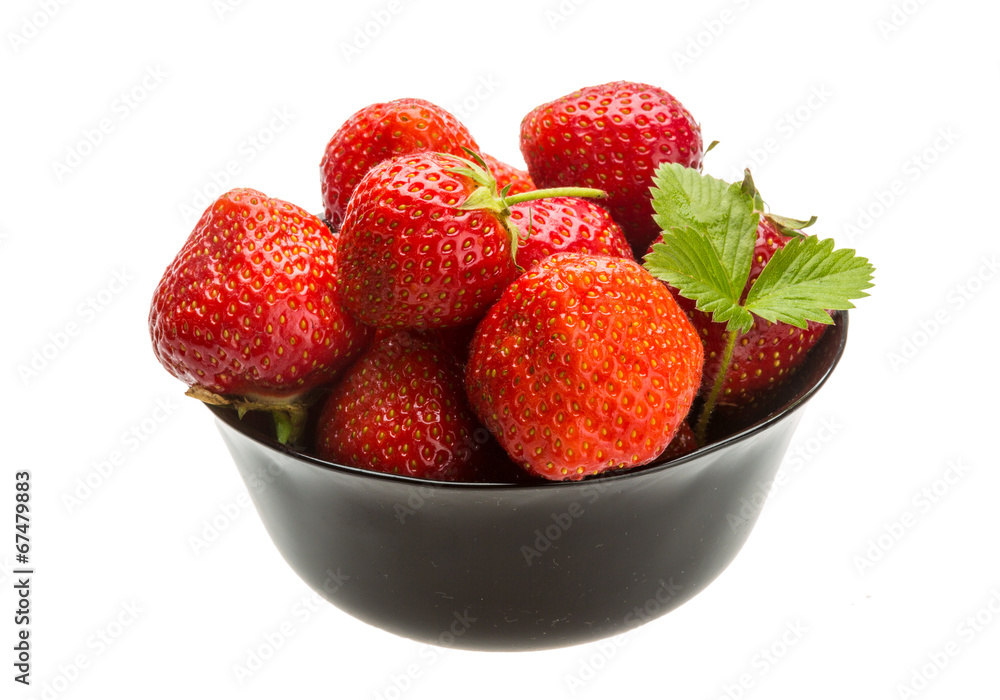 Strawberry in the bowl Strawberry in the bowl