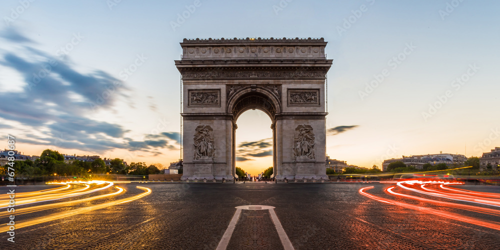 Fototapeta premium Arc de Triomphe Paris