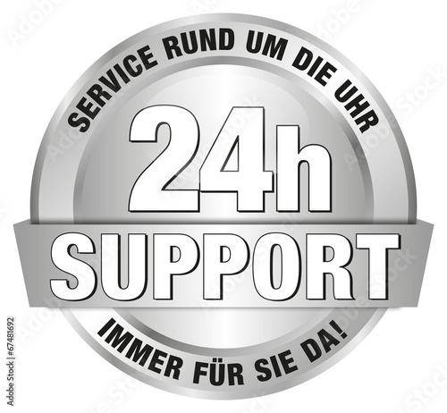 24h Support - Service rund um die Uhr - immer für Sie da!